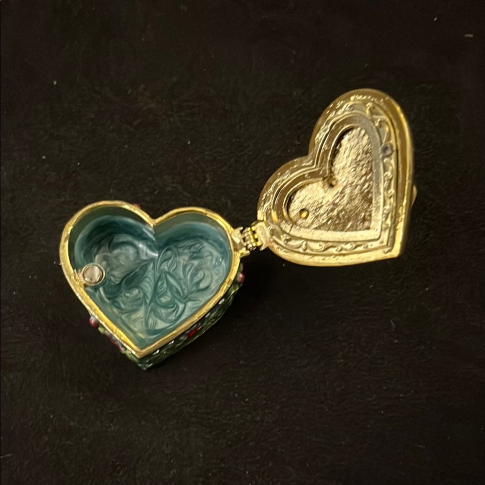Things Remembered Frog Trinket Box with Crown - Picture 3 of 5